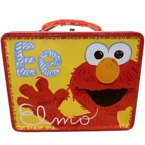 Embassed Elmo Sesame Street | Other | Vintage Sesame Street Embossed Elmo Ee Tin ...